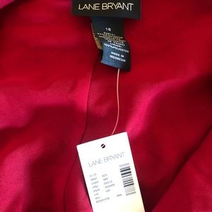 Lane Bryant Sleeveless Haulter Blouse